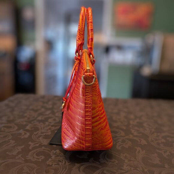 Brahmin Duxbury Satchel Dusty Orange NWT - Picture 3 of 10